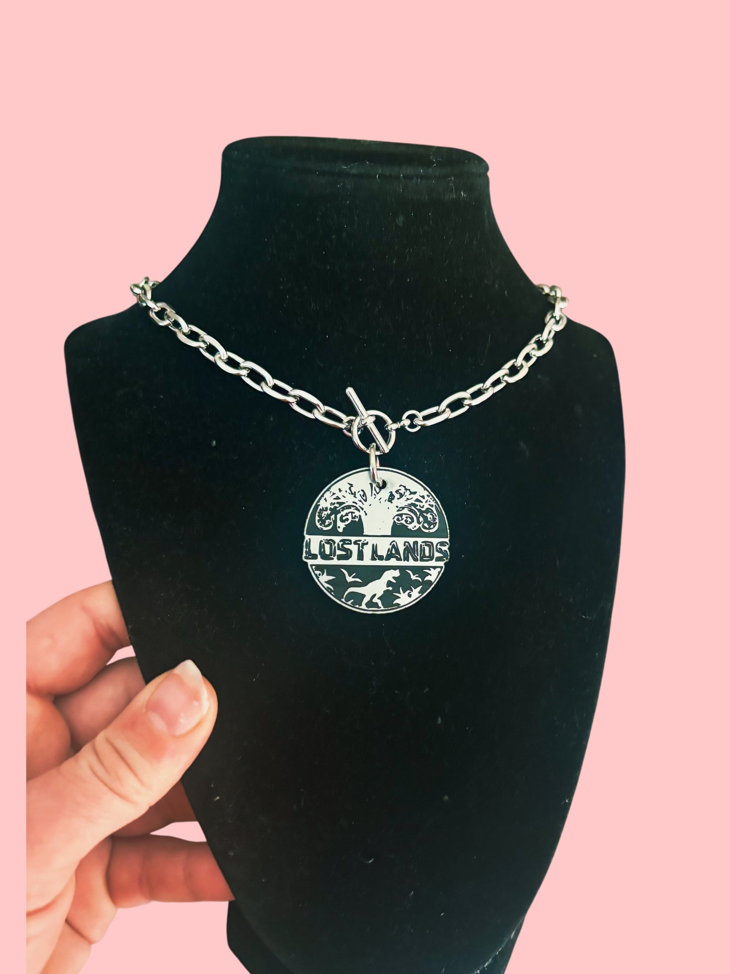 LL insp Tiff & co style necklace