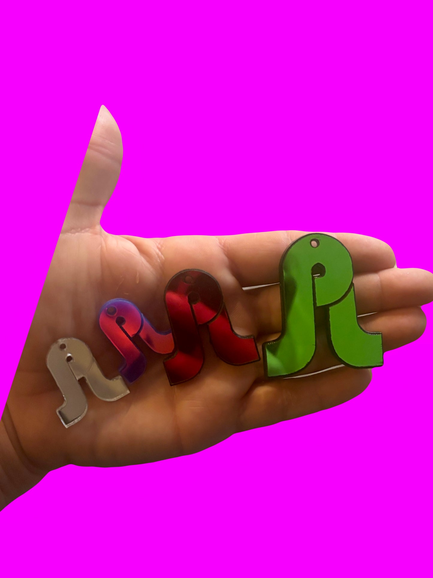 Customizable Pretty Lights inspired acrylic charms