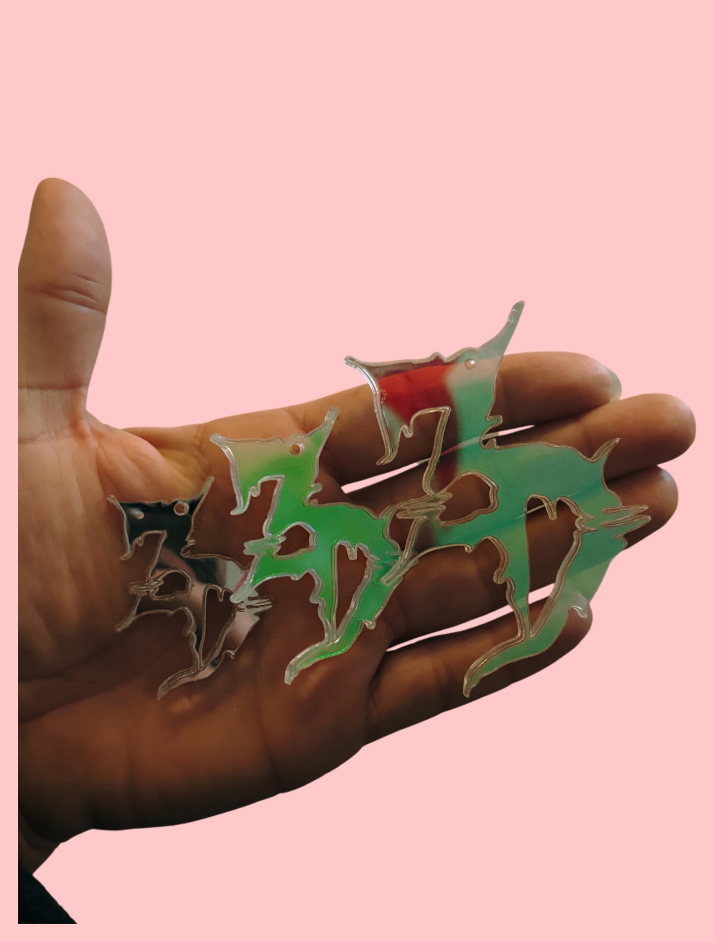 ZD insp customizable acrylic earrings