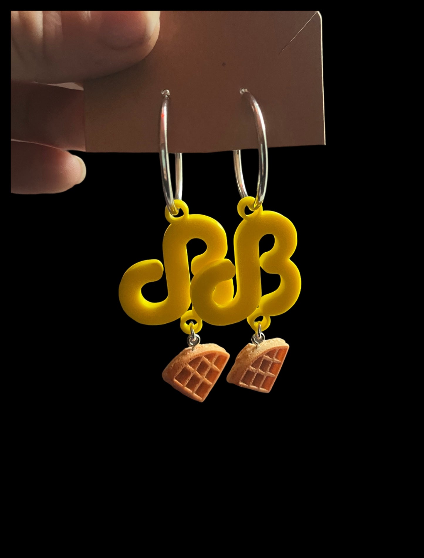 Daily bread inspired charm earrings! Clouds and breads!
