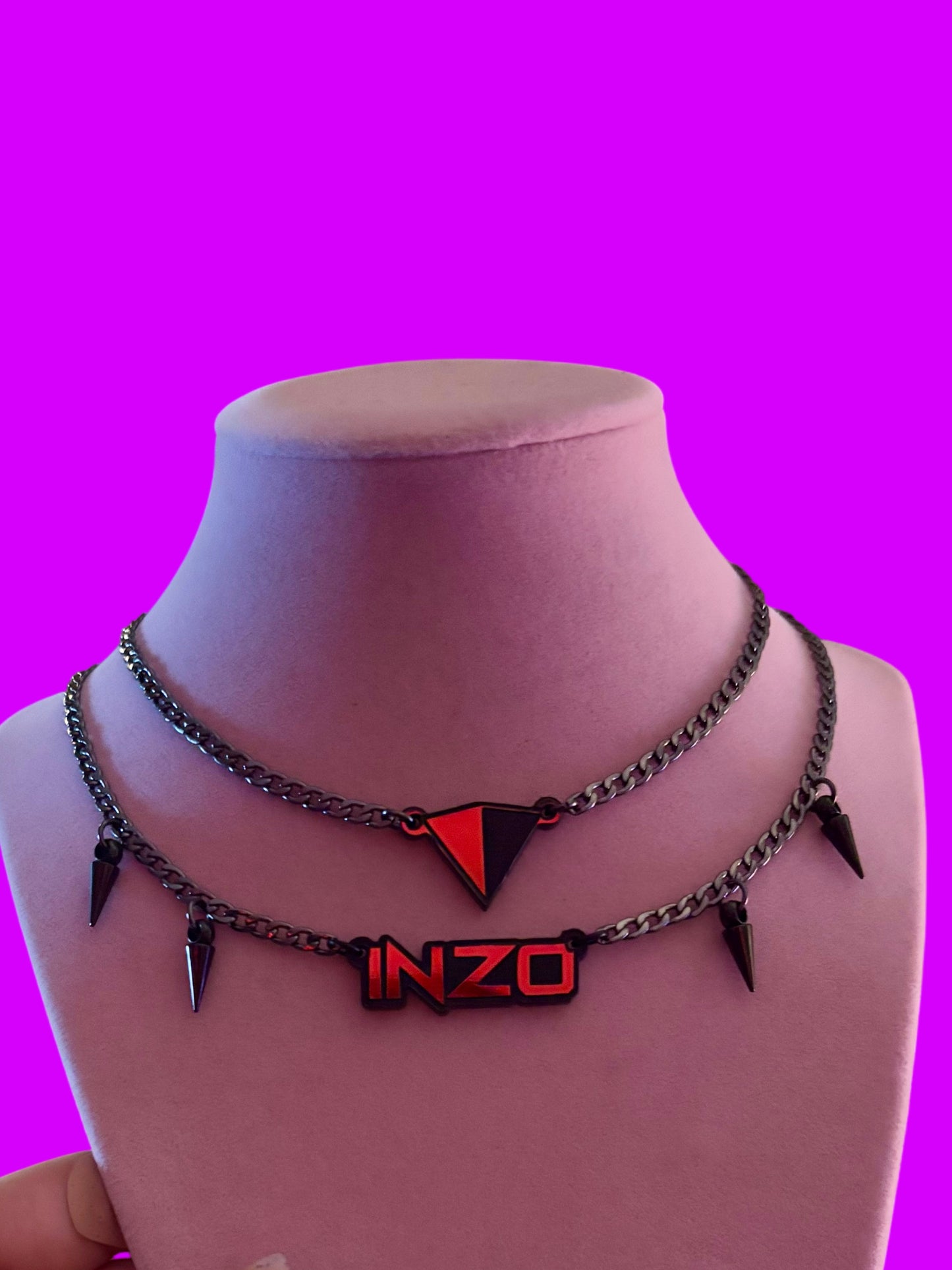 Liquid stainless steel necklace