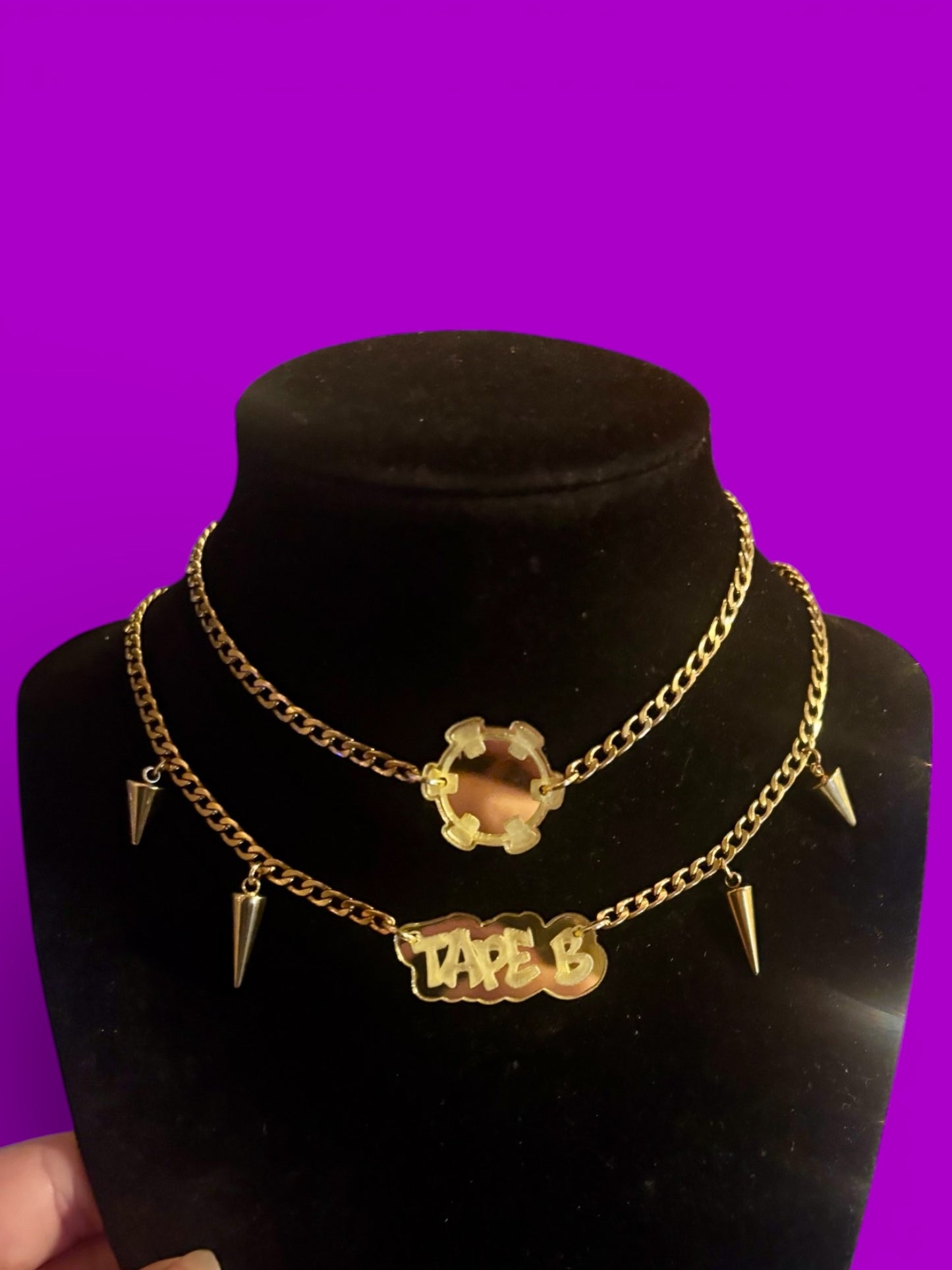 Tape B stainless steel stack