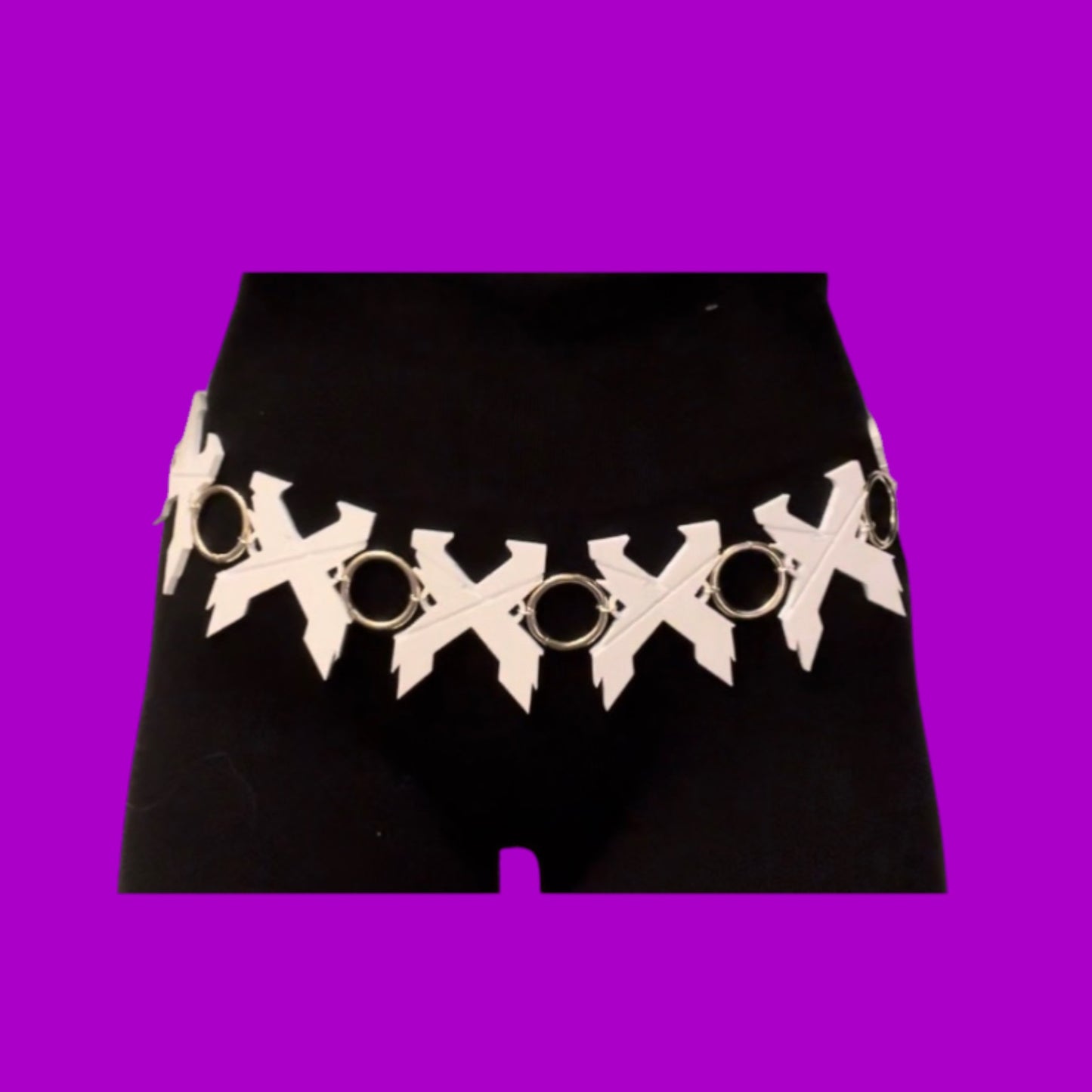 X 3d printed metal ring bel