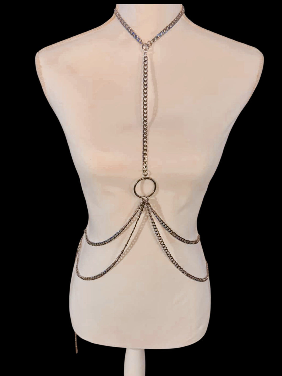 Stainless steel body chain