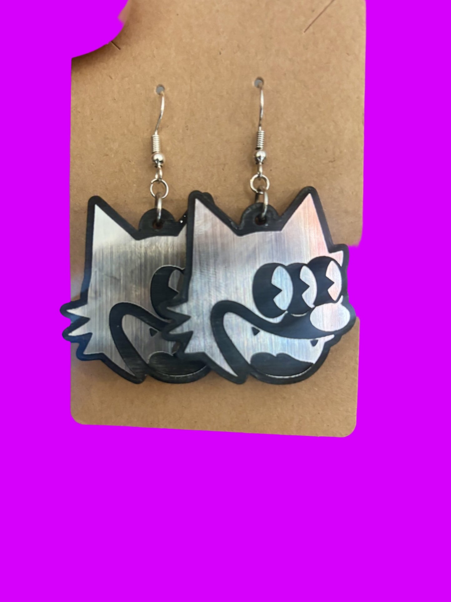 G Jones inspired acrylic earrings