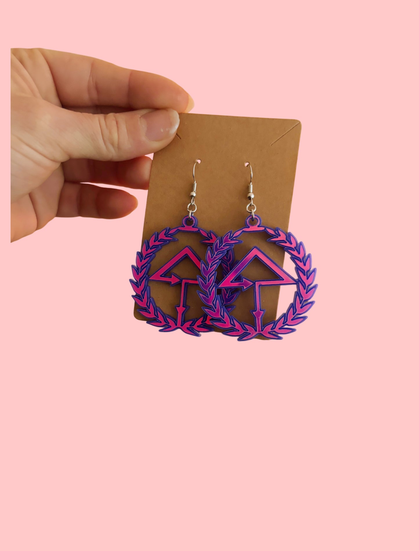 Of the Trees insp customizable acrylic earrings