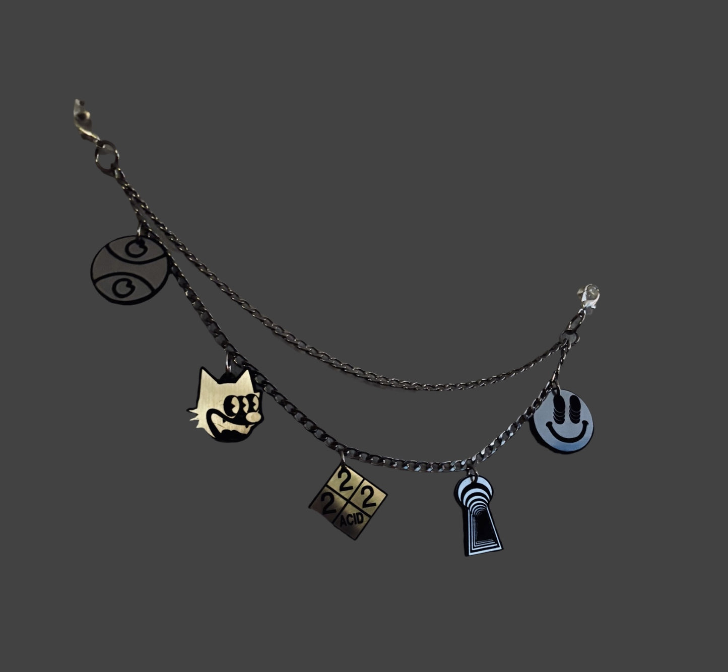 G Jones inspired belt loop chain