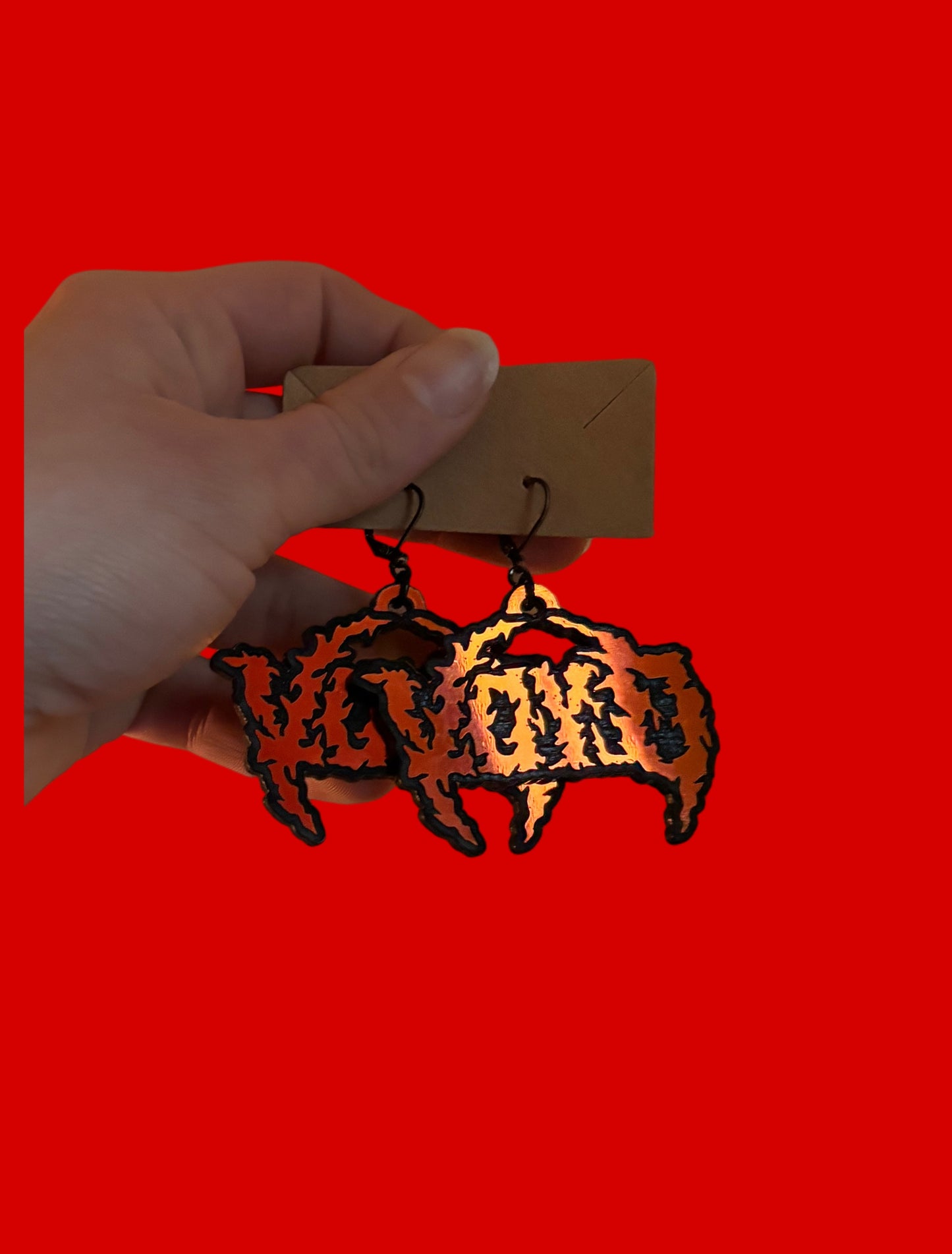 VOYD inspired holographic earrings