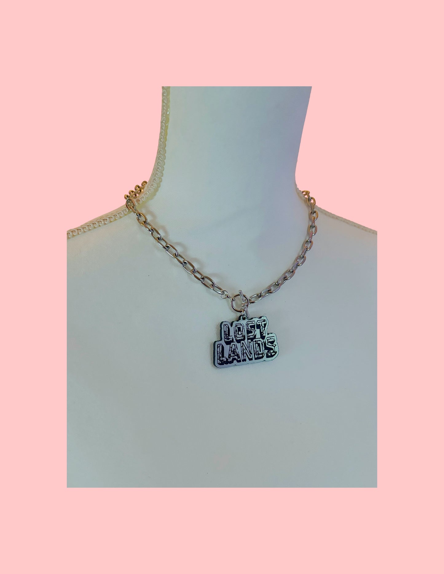 LL insp Tiff & co style necklace