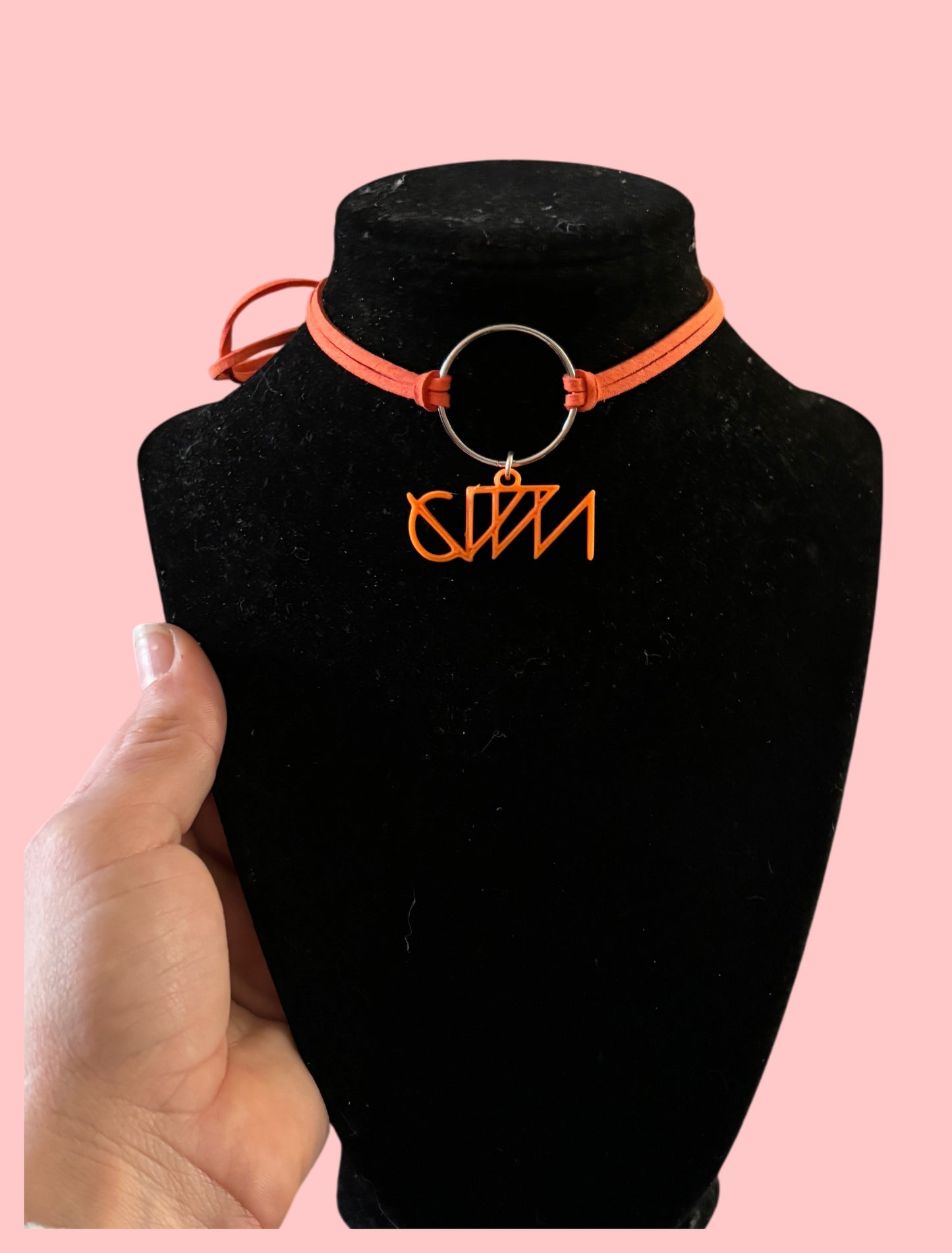 Customizable artist inspired tie back chokers!