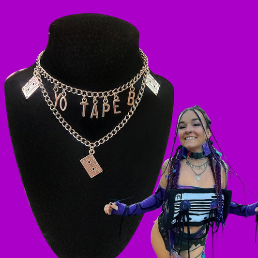 Tape B inspired necklace