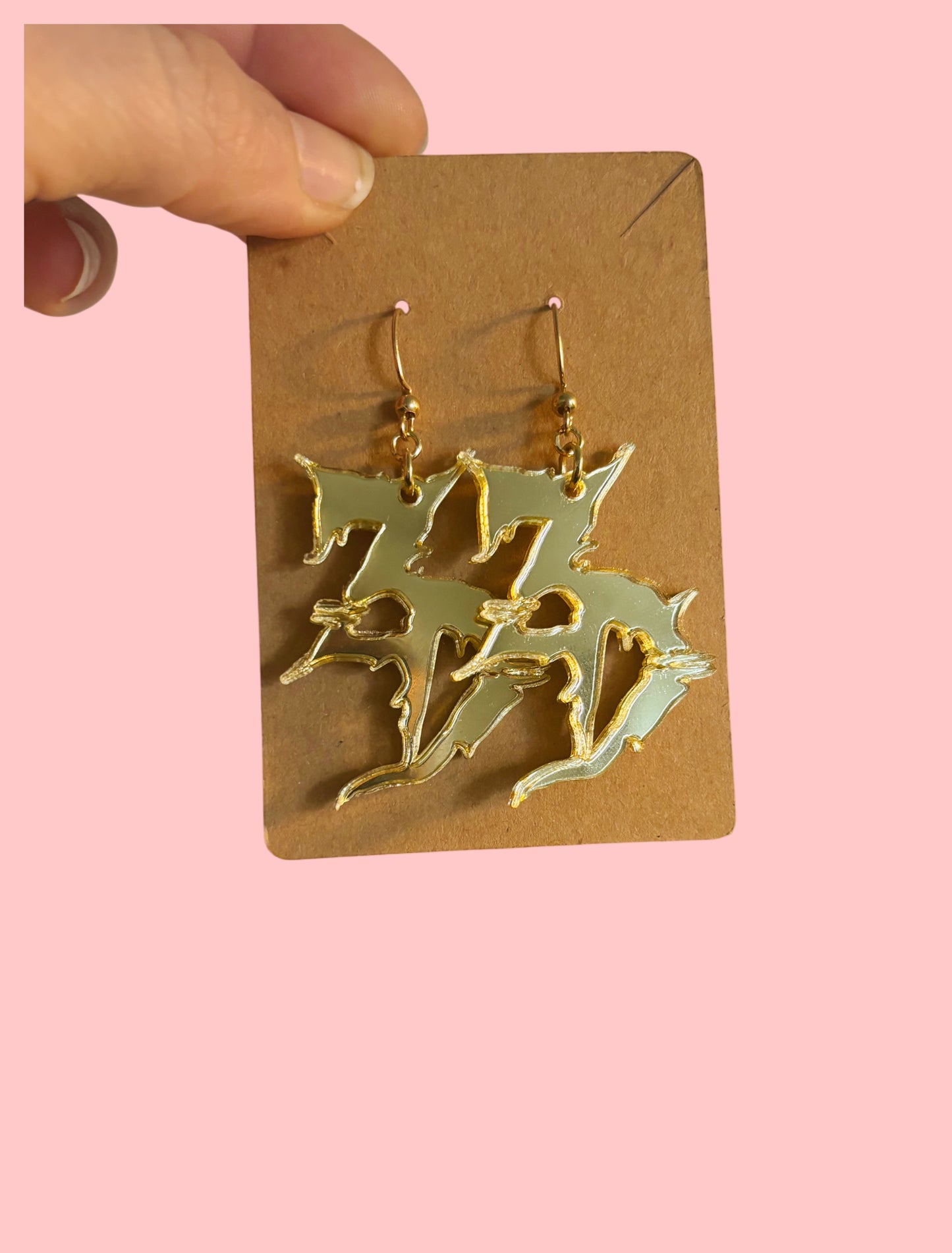 ZD insp customizable acrylic earrings