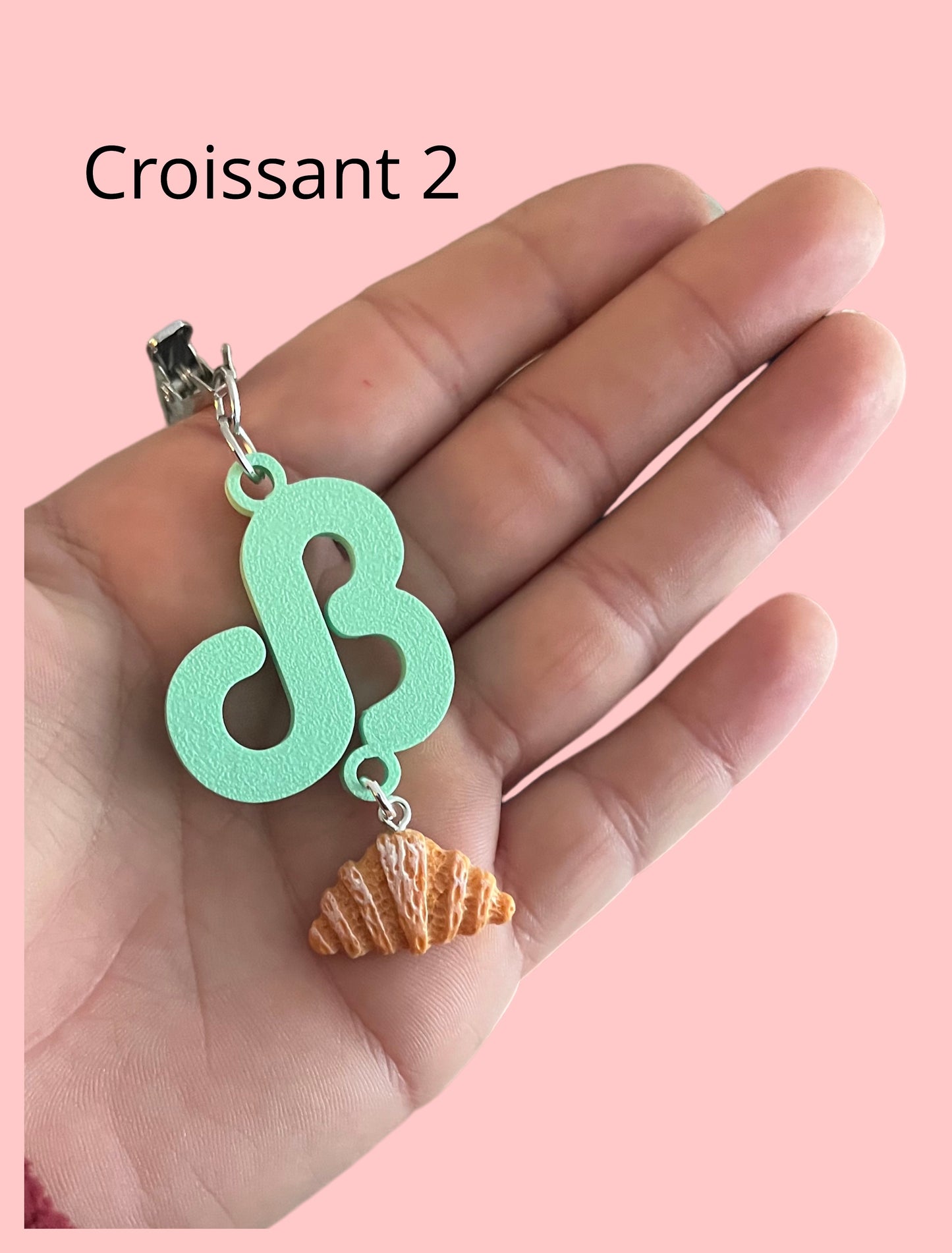 Daily bread inspired charm earrings! Clouds and breads!