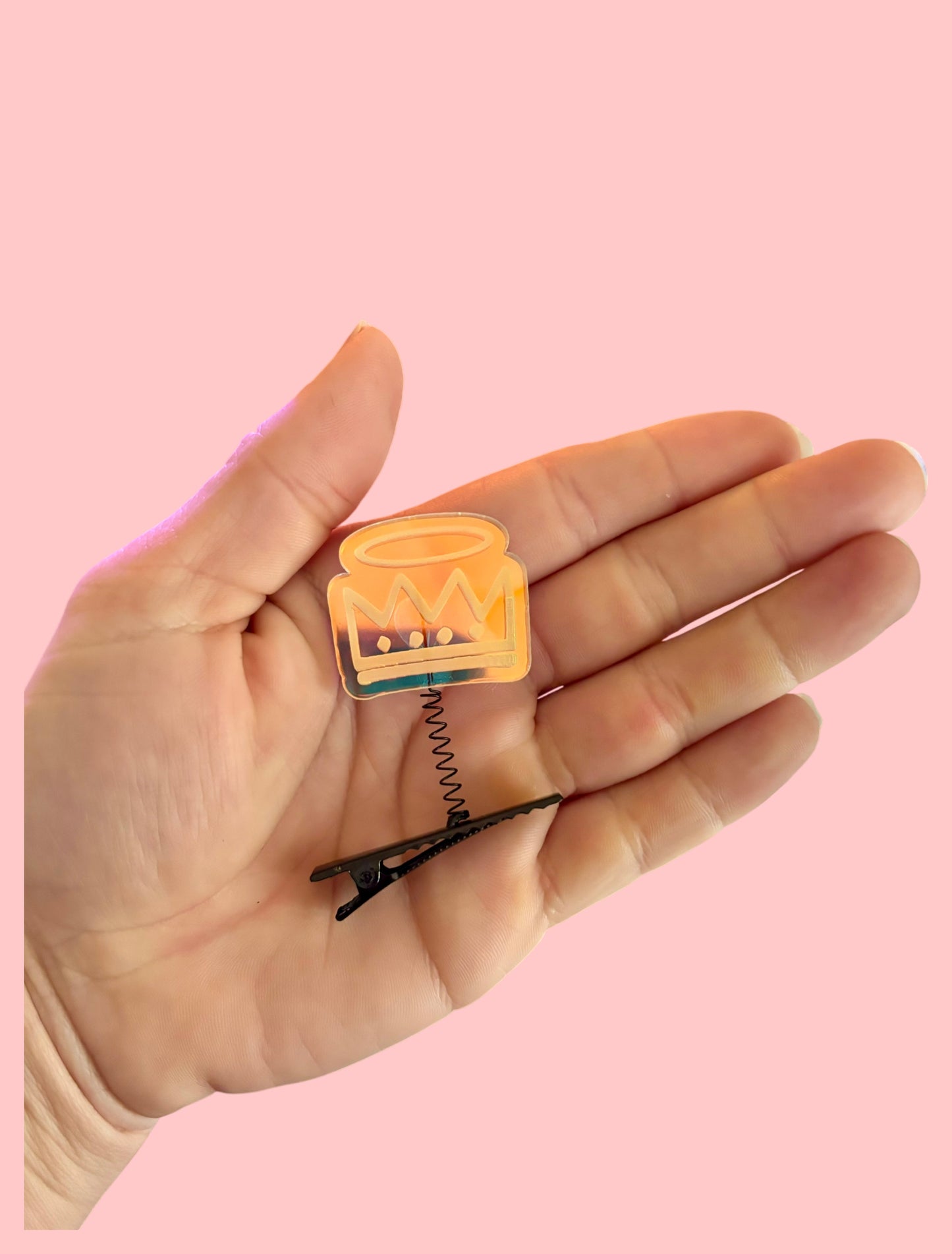 Customizable iridescent edm festival sprouts