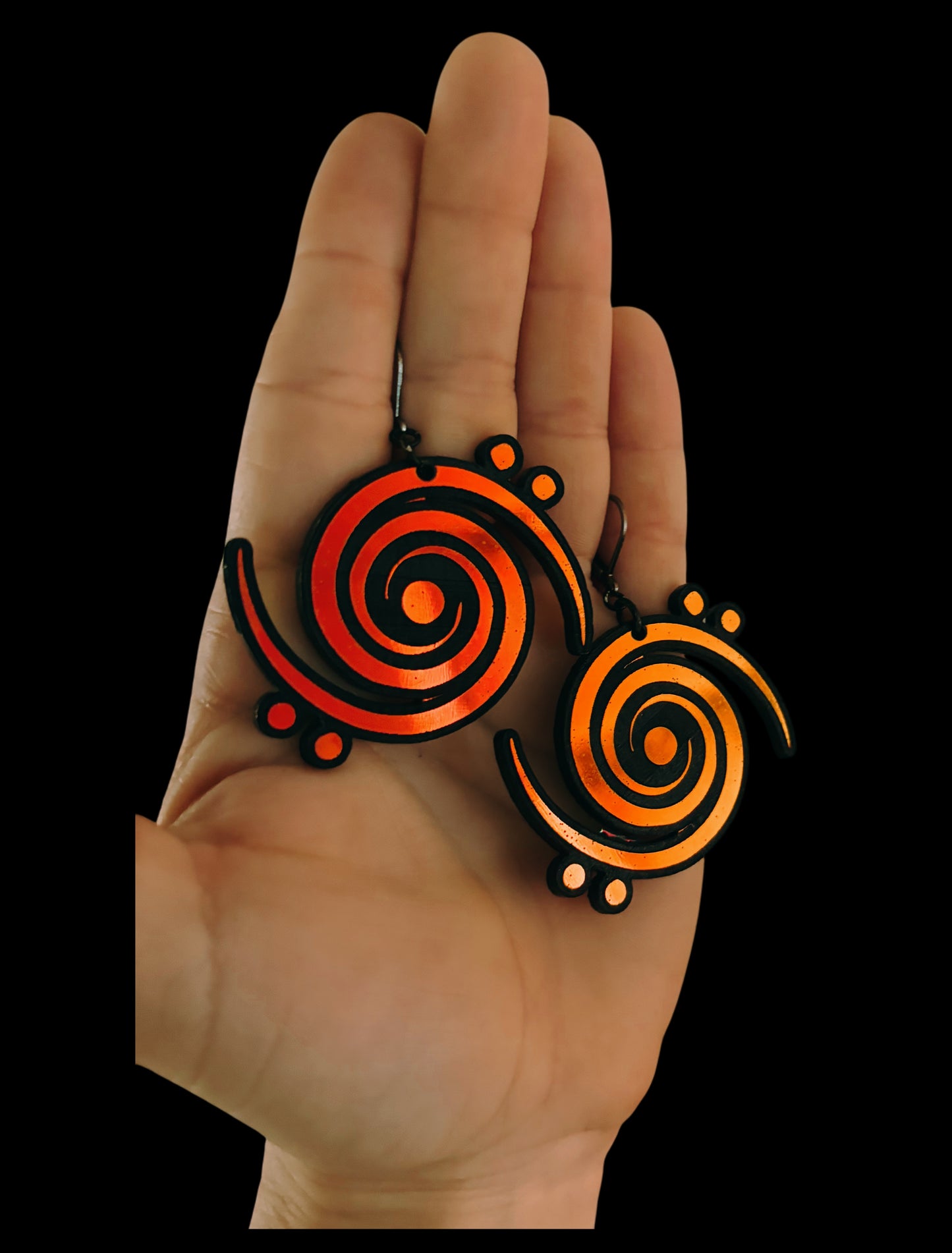 Mersiv insp customizable acrylic earrings