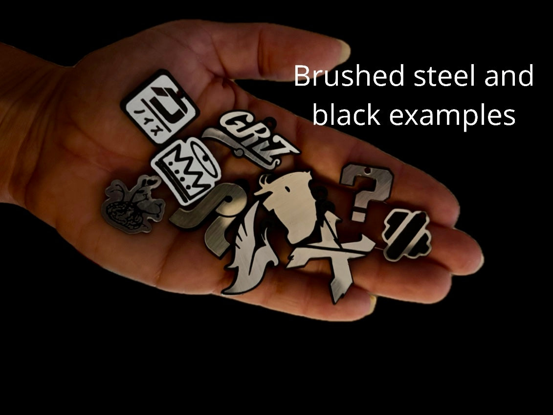 customizable mini acrylic edm earrings