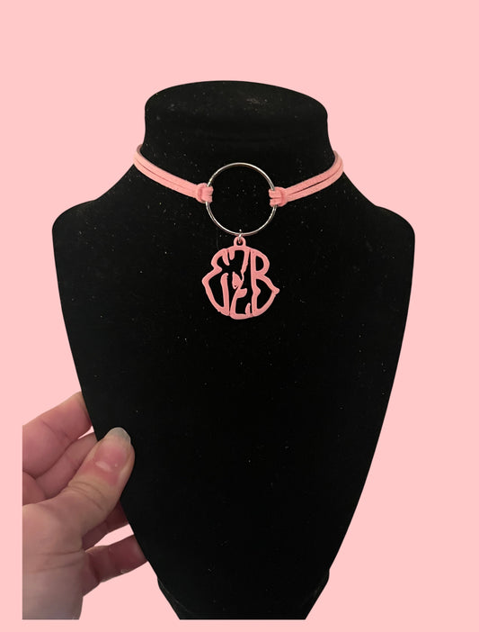 Eazybaked inspired tie back choker