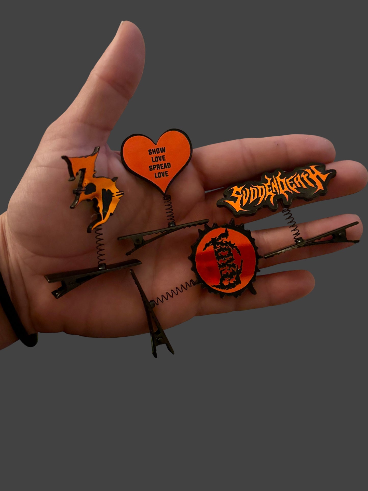 Customizable midnight holographic edm festival inspired sprouts