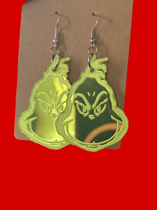 YOU’RE A MEAN ONE earrings