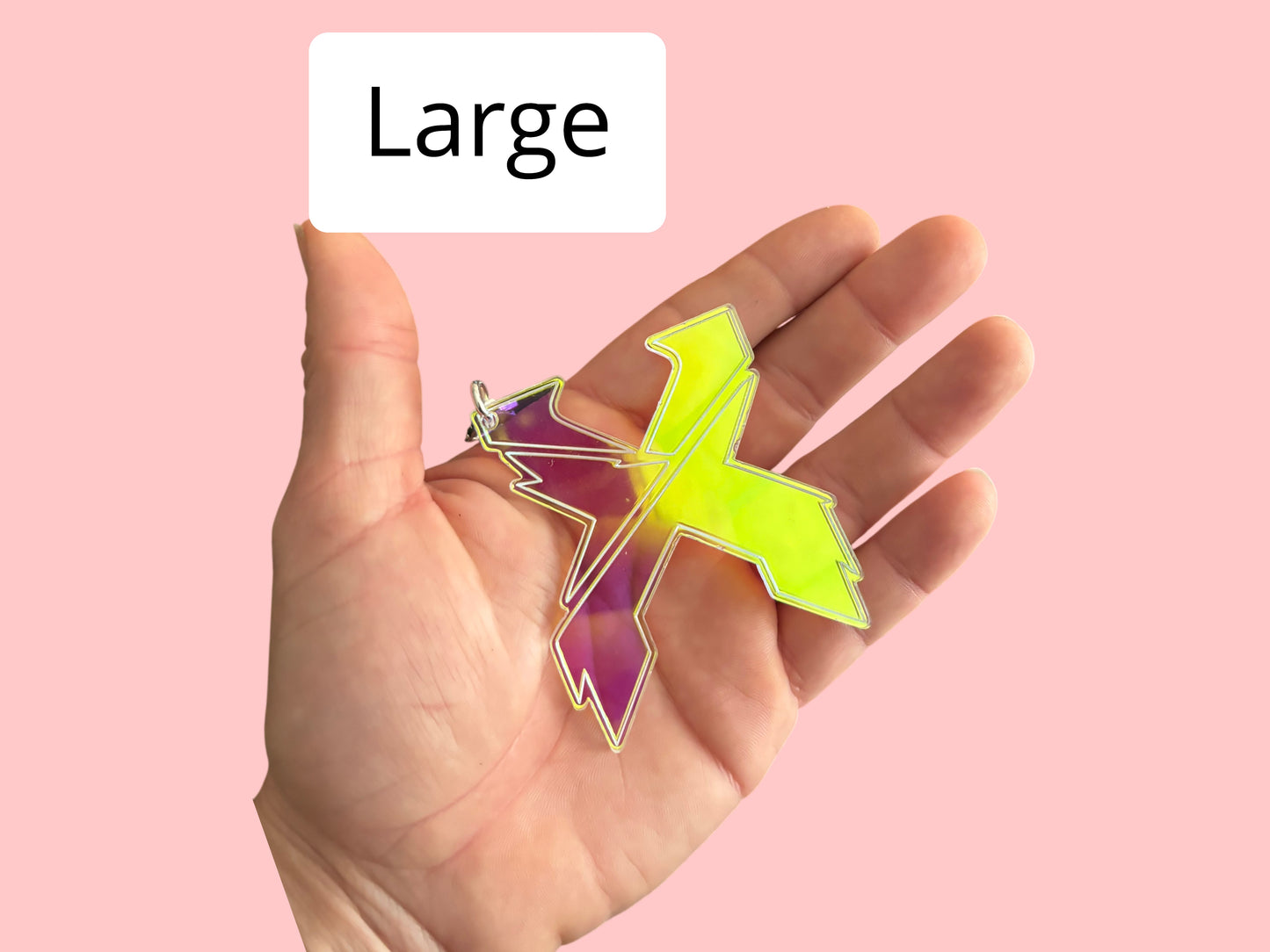 Customizable Excision inspired clip on acrylic charms