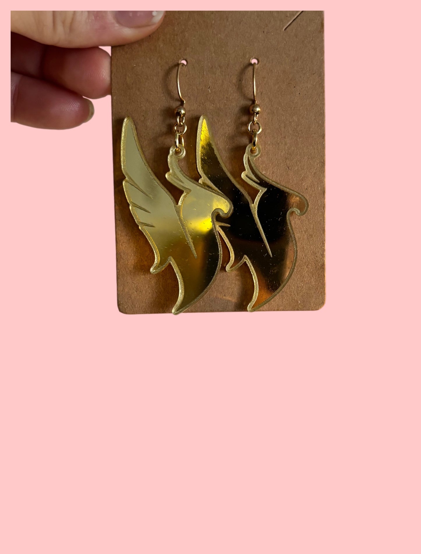 Phoenix customizable acrylic earrings