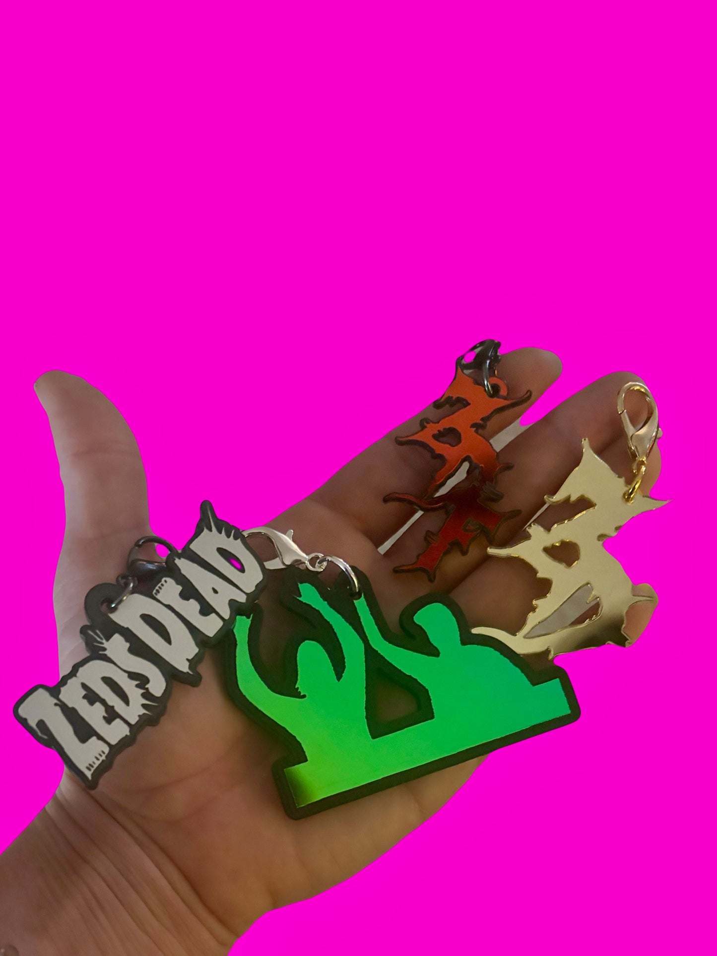 Customizable Zeds Dead inspired acrylic charms
