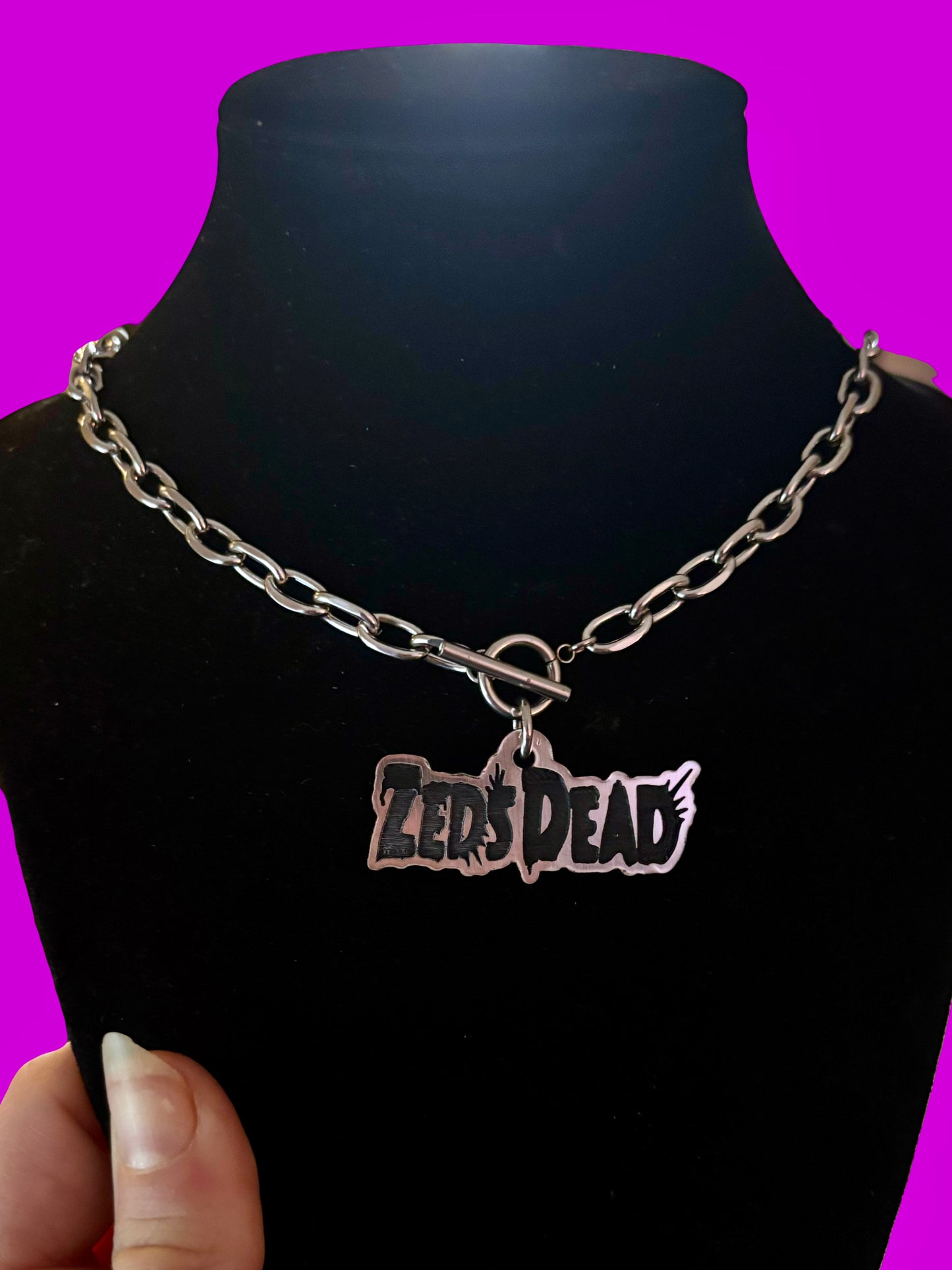 ZD word Tiff & Co Style necklace