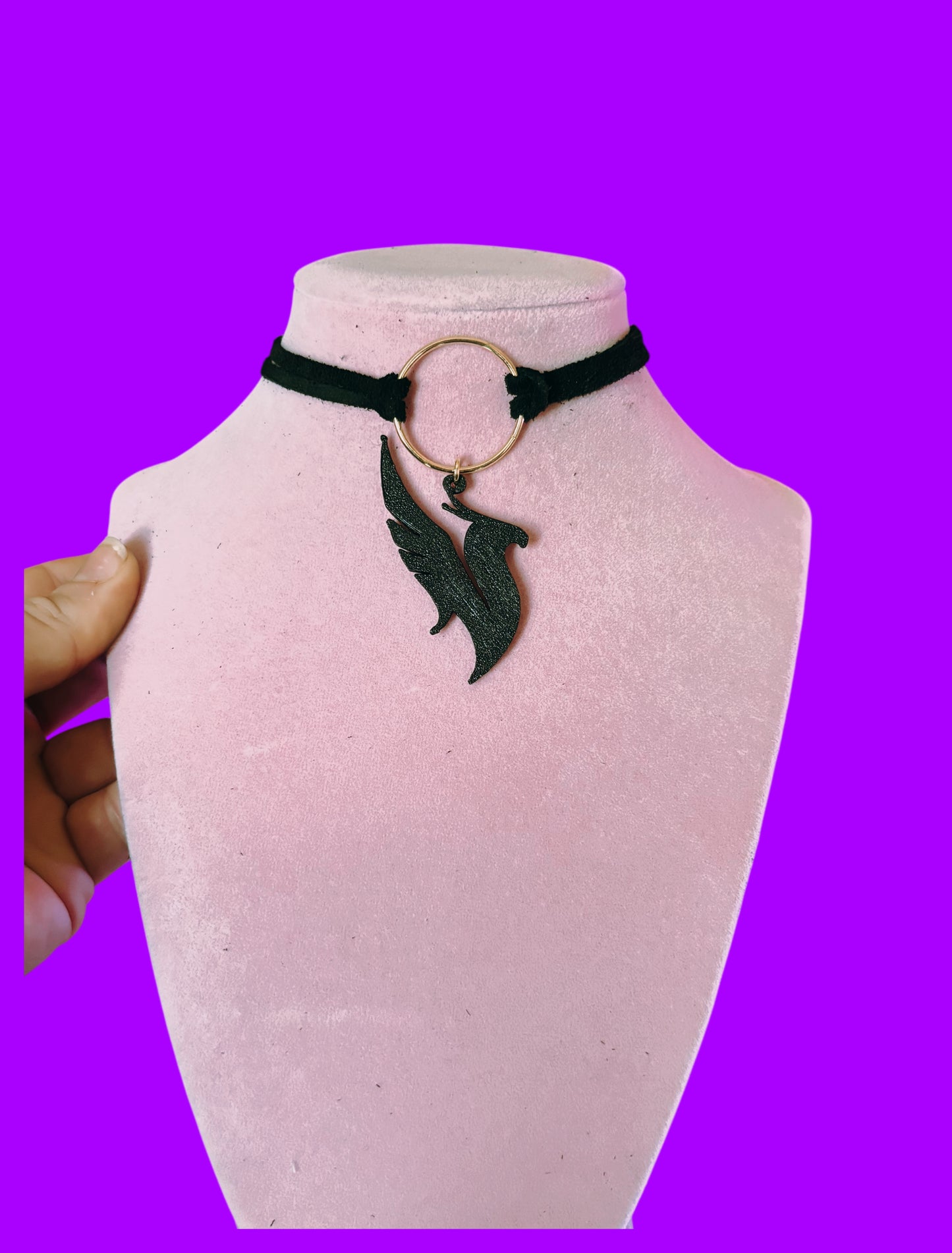 Illenium inspired tie back choker