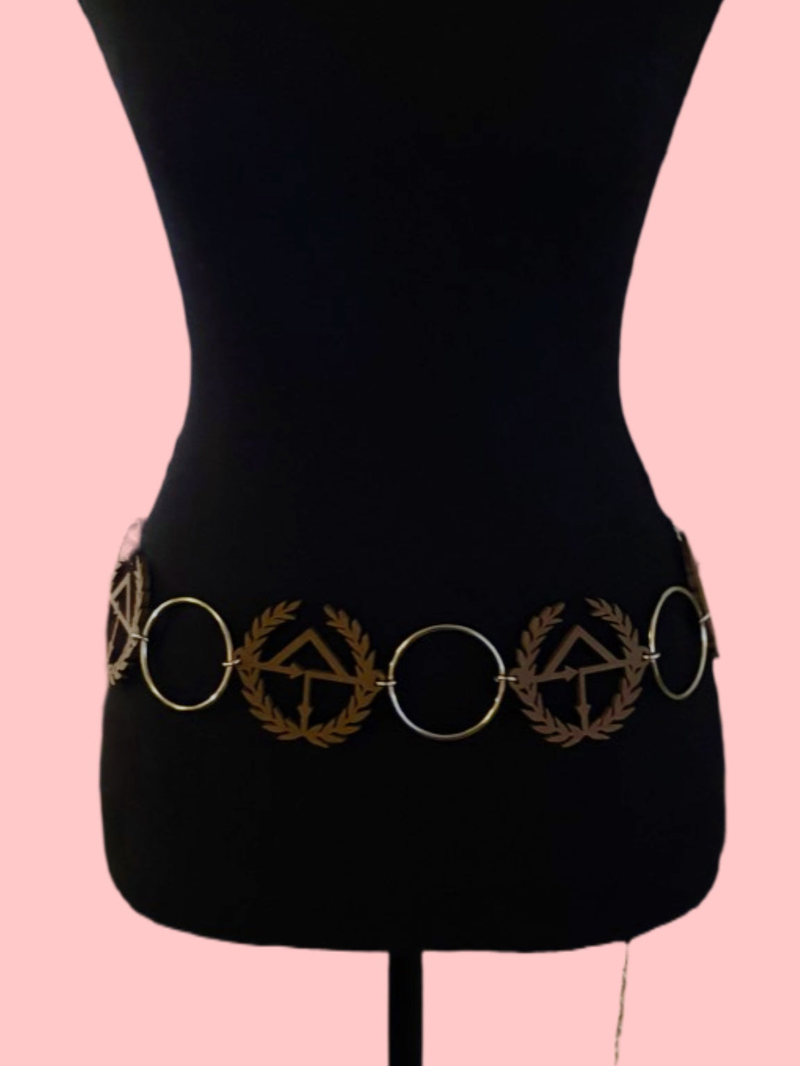 Customizable edm 3d printed metal ring belt!