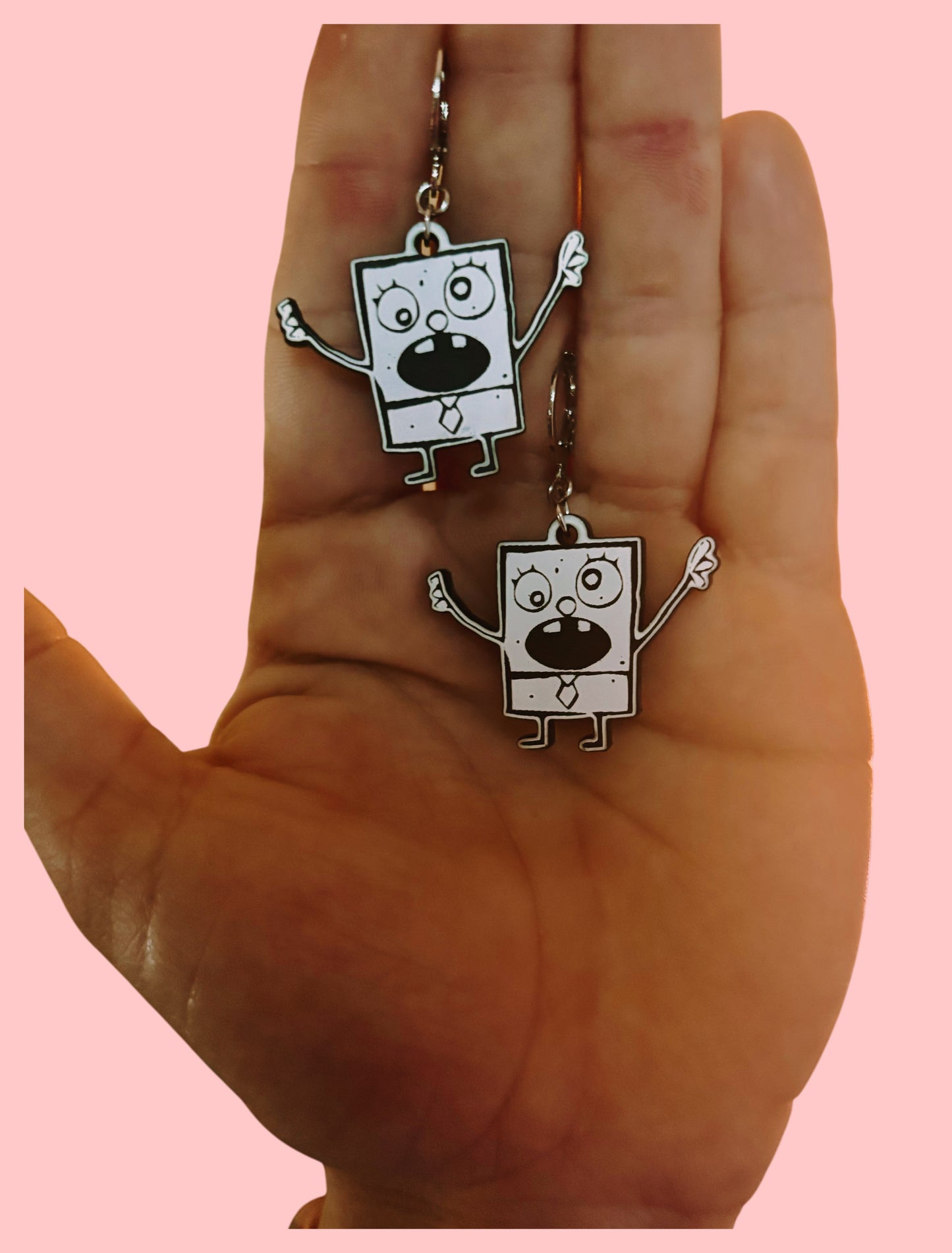 MEHOY MINOY acrylic earrings