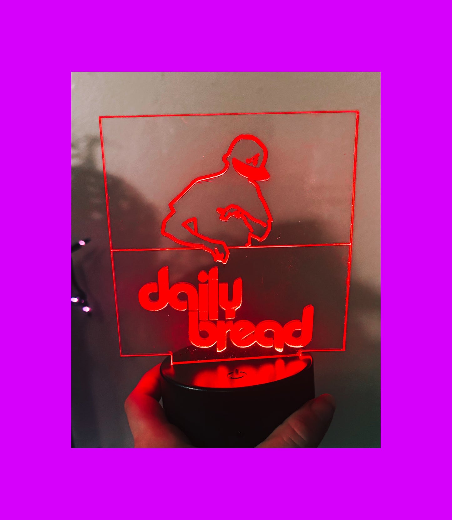 Daily Bread inspired LED light