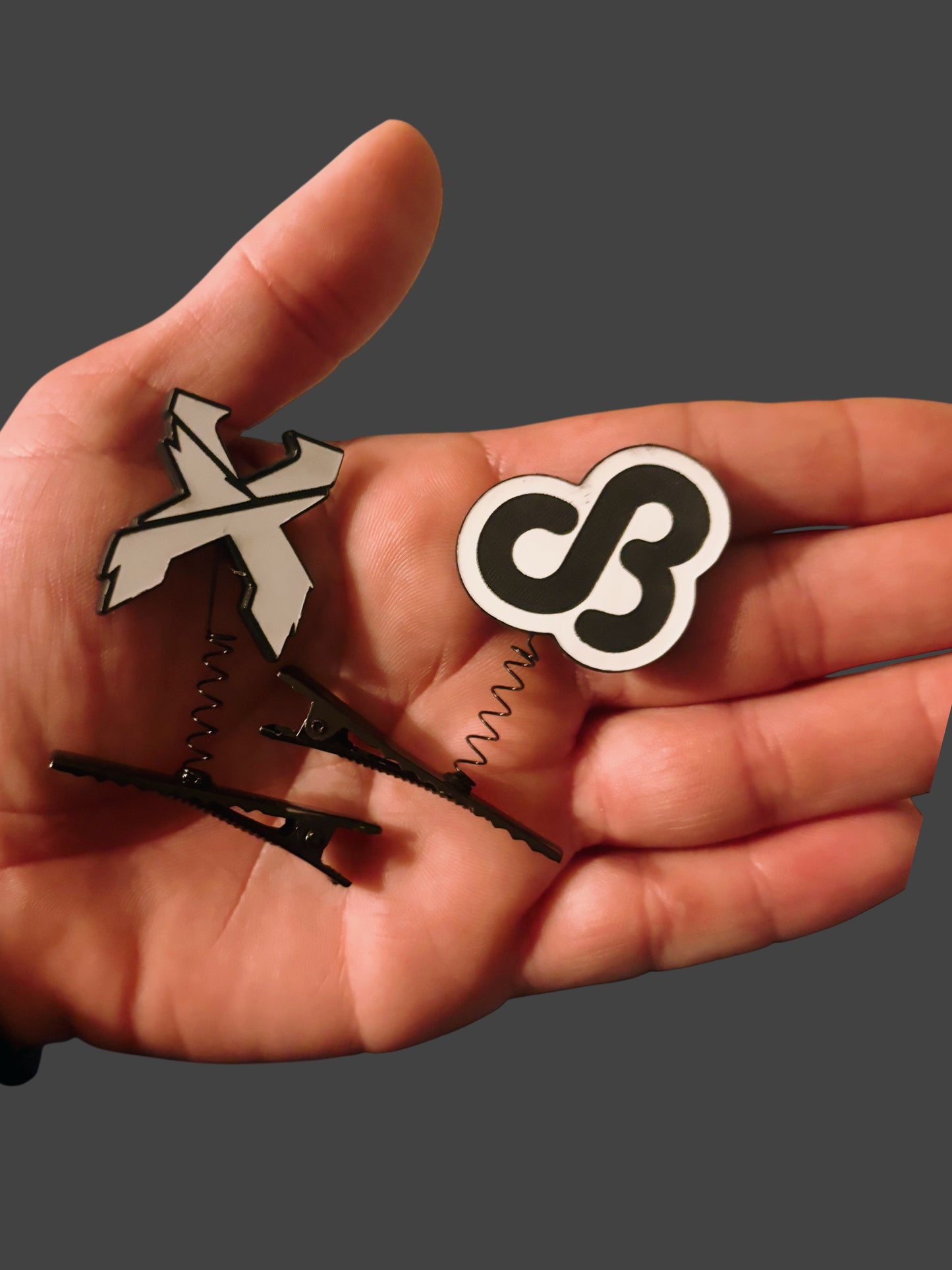 Customizable black and white edm festival inspired sprouts