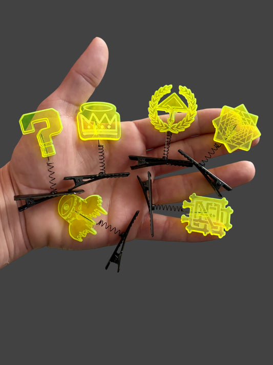 Customizable UV Reactive Neon EDM Sprouts