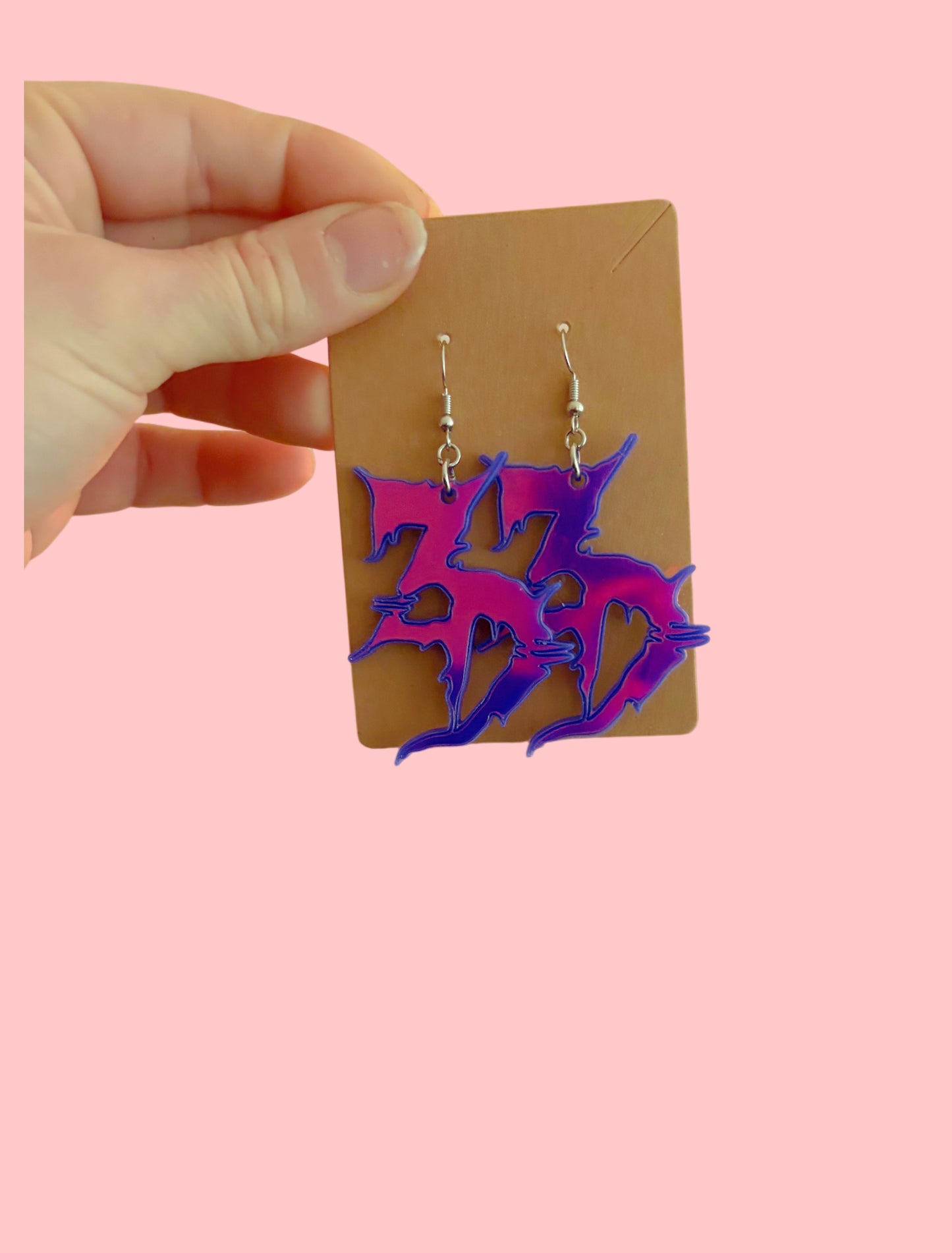 ZD insp customizable acrylic earrings