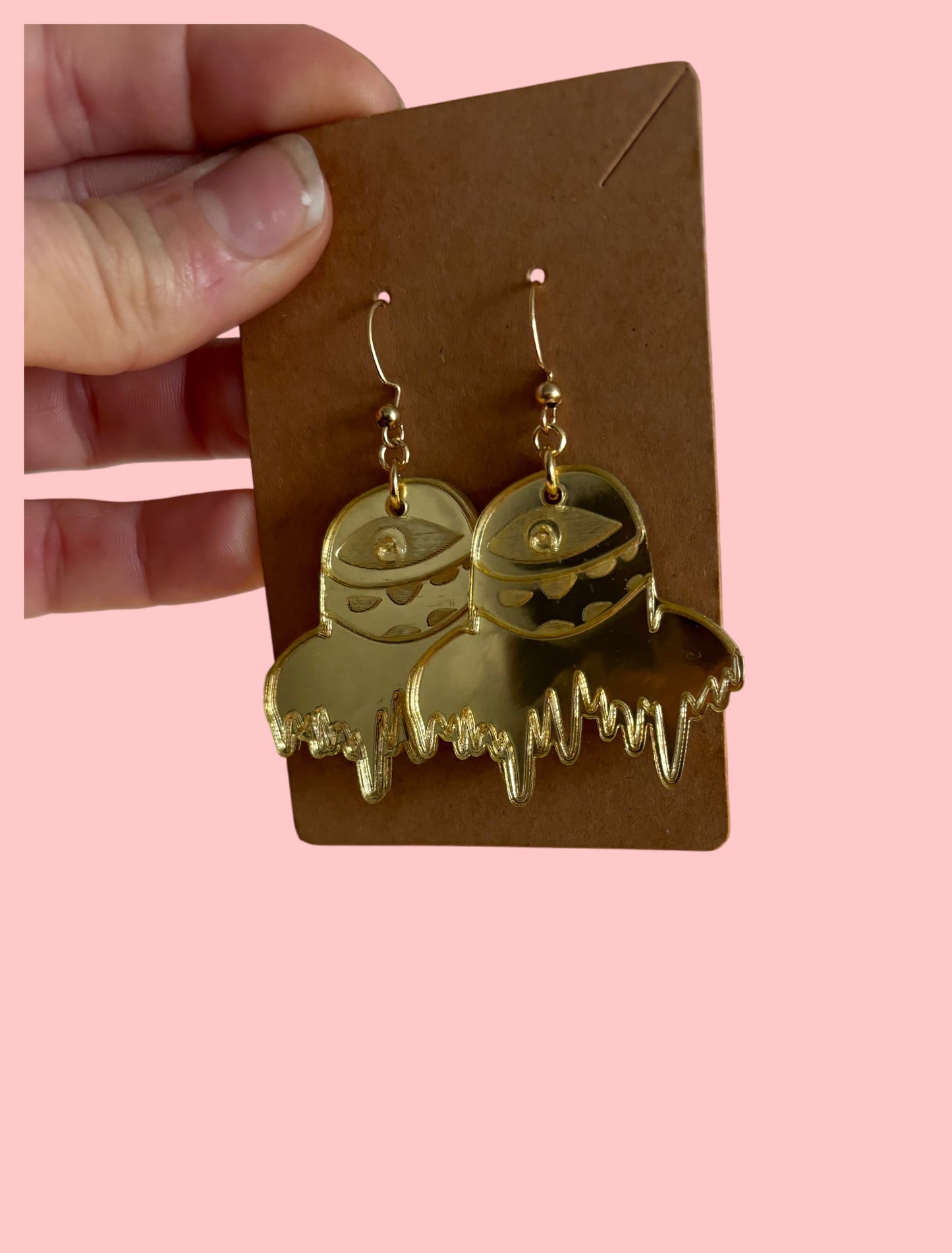 Subtronics customizable acrylic earrings