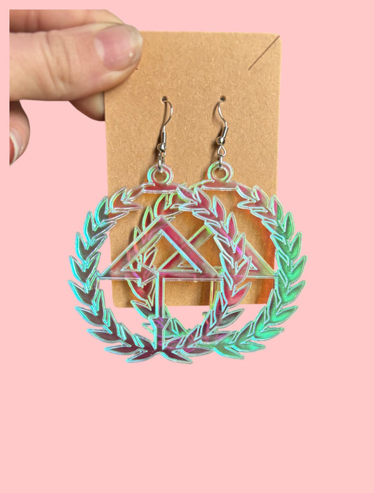Of the Trees insp customizable acrylic earrings
