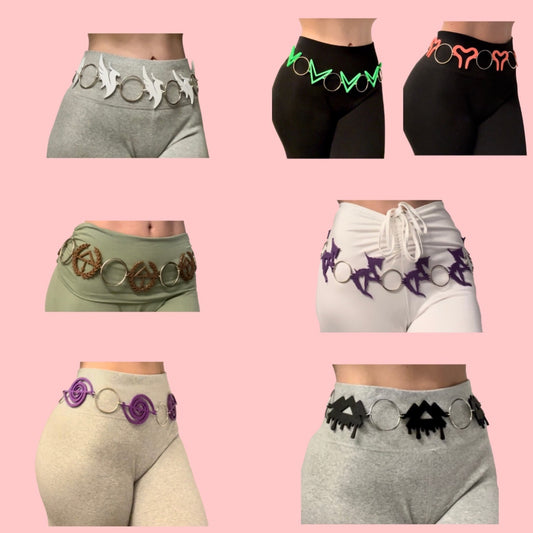 Customizable edm 3d printed metal ring belt!