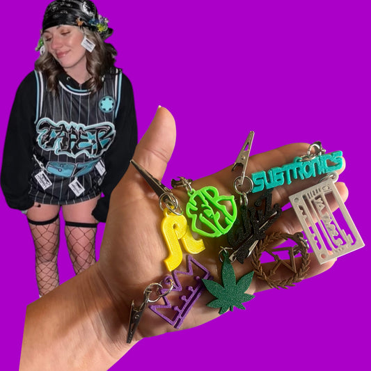 3d printed custom hat charms