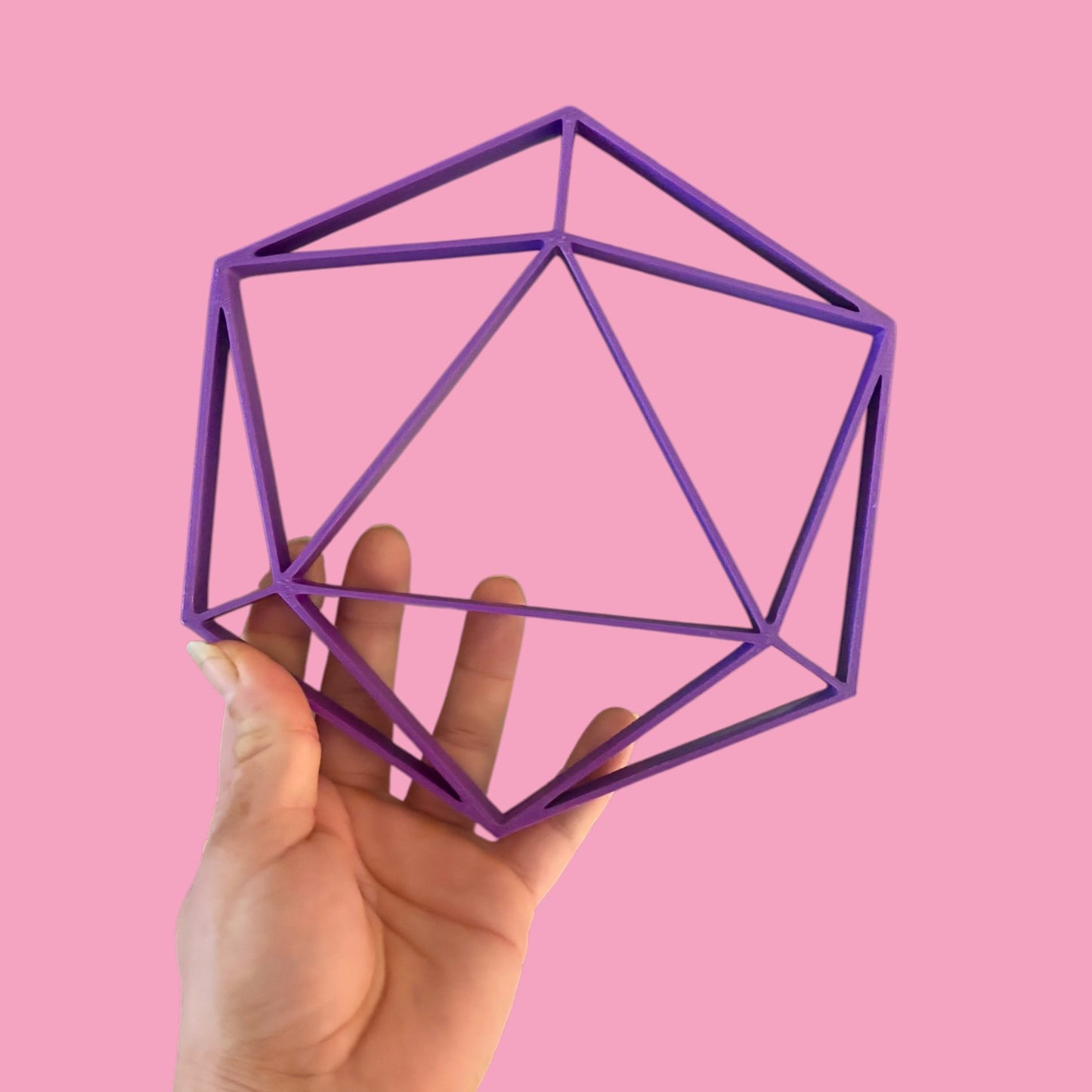 Purple Odesza 3d printed Wall/ Shelf Piece