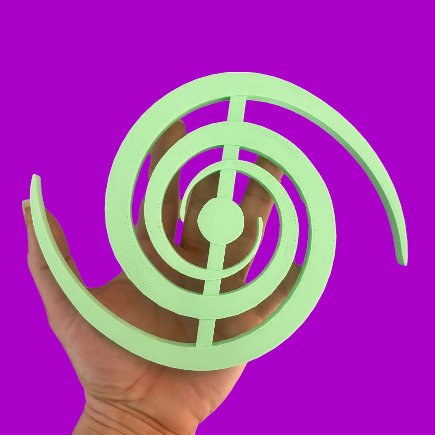 Seafoam 3d printed Wall/ Shelf Piece