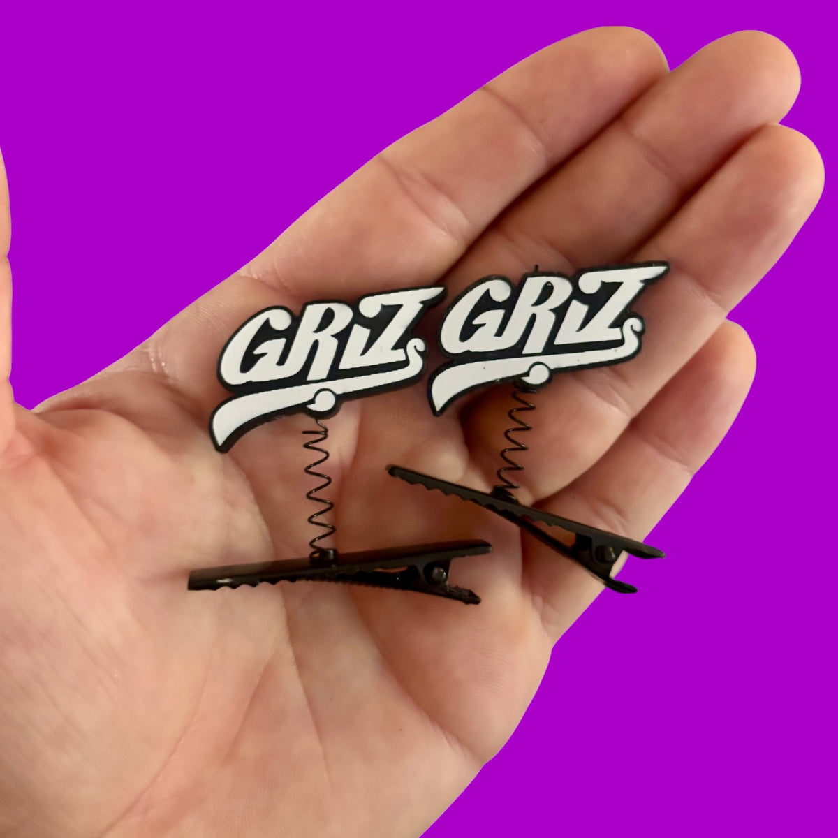 Griz word black and white sprouts-5 pack