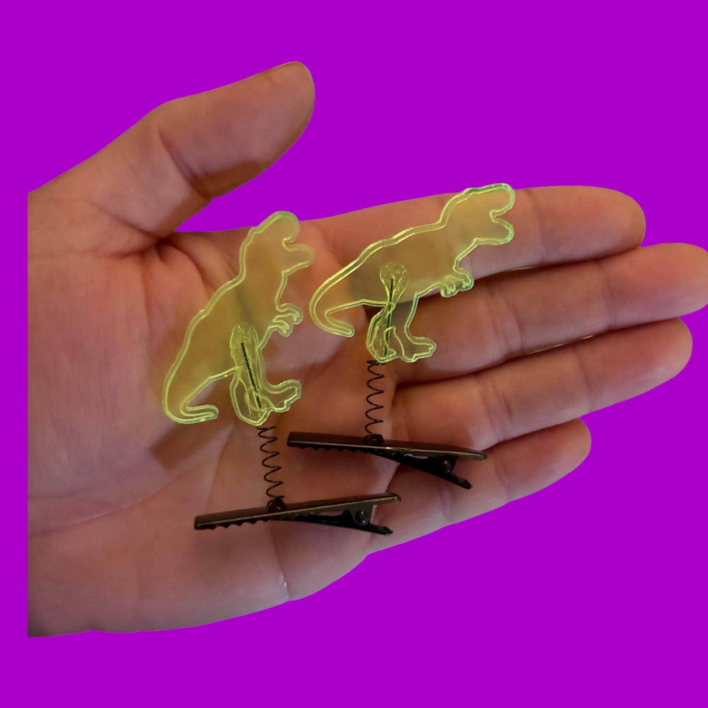 T Rex Dino UV Glow Sprouts-6 pack