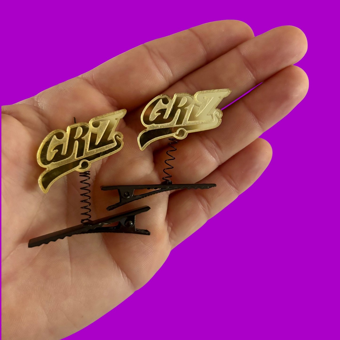 Griz word gold mirror sprouts-5 pack
