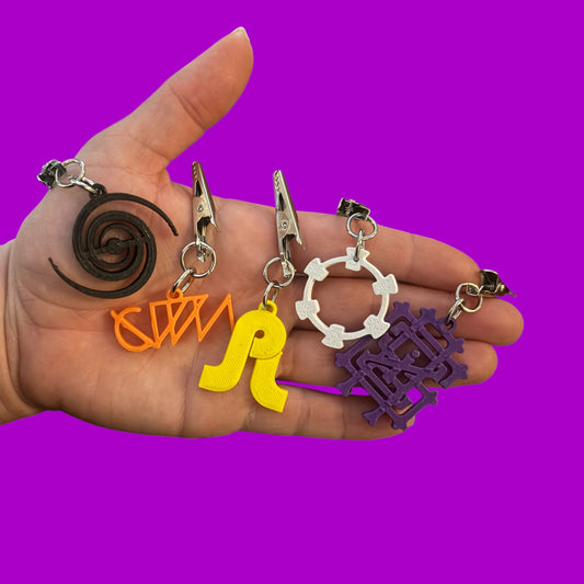 Ready 2 Ship 3D printed hat charms