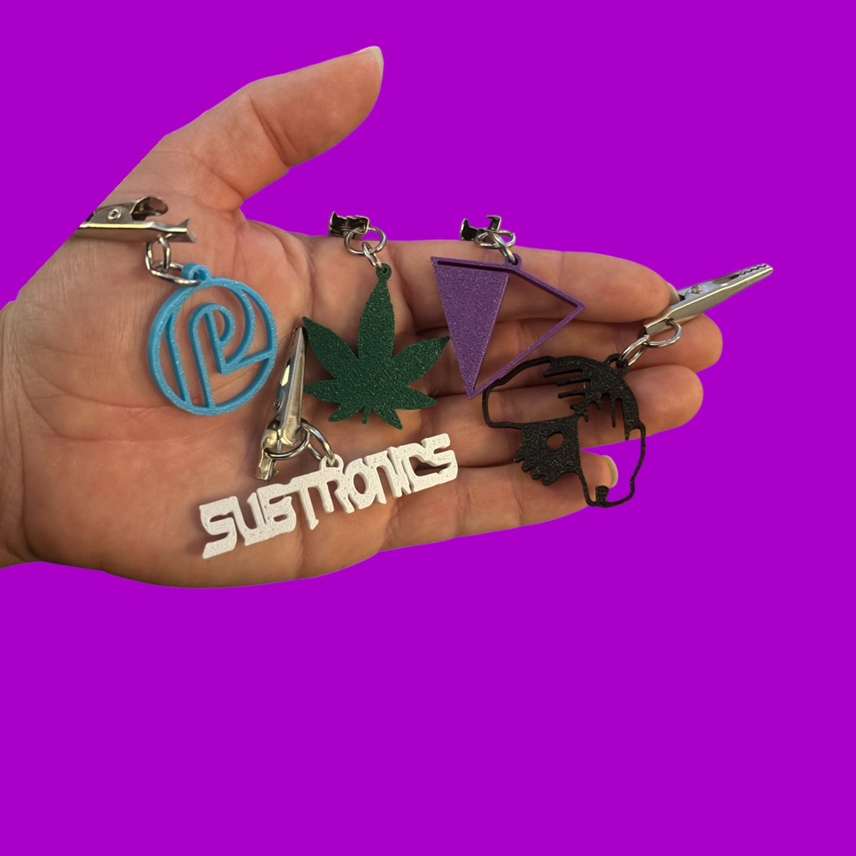 Ready 2 Ship 3D printed hat charms