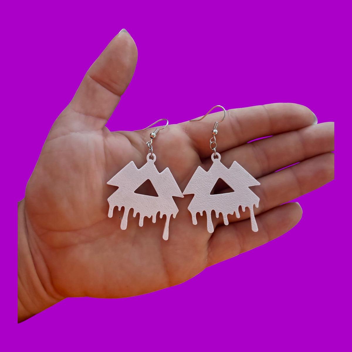 Ready 2 Ship mini 3d printed earrings