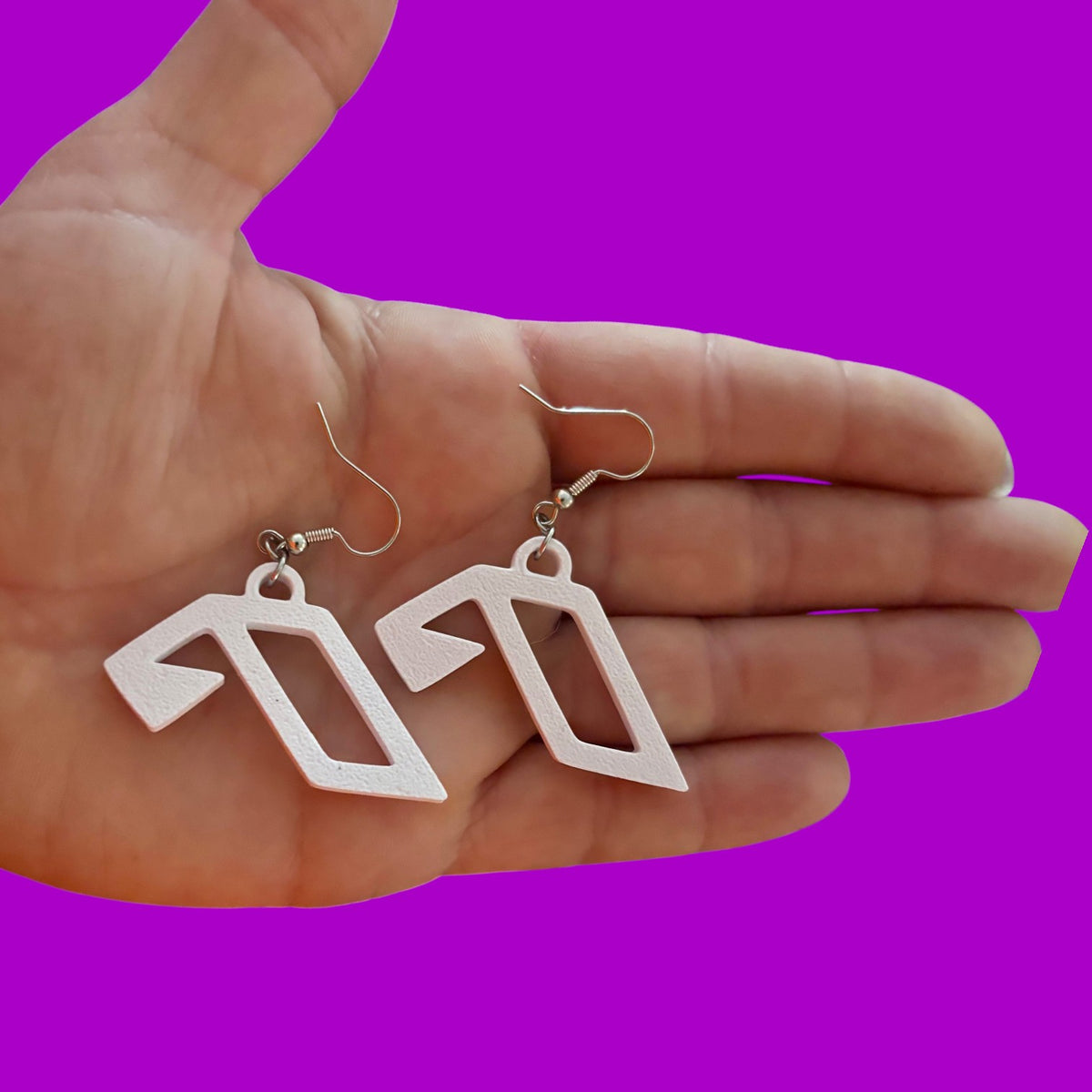 Ready 2 Ship mini 3d printed earrings