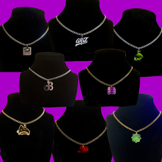 Custom basic silver/gold chain unisex necklace