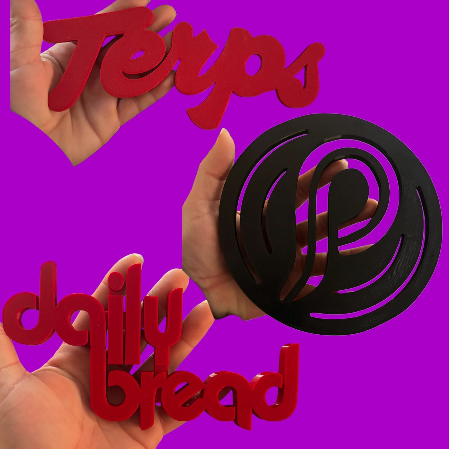 Custom 3d printed wall pieces