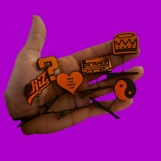 Custom midnight holographic festival sprouts